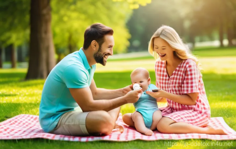 디지털디톡스와 감정 조절 훈련 - A serene, close-up image of a person (female, 20s-30s, dressed in comfortable, modest loungewear or ...